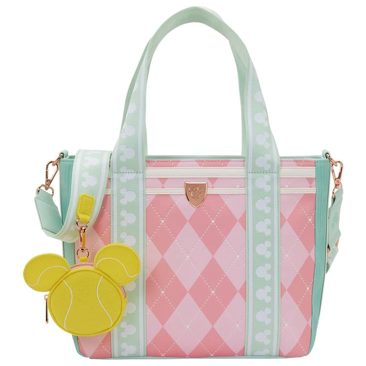 Disney by Loungefly Torba preko tijela s novčanikom Mickey&Friends Tennis fotografija proizvoda