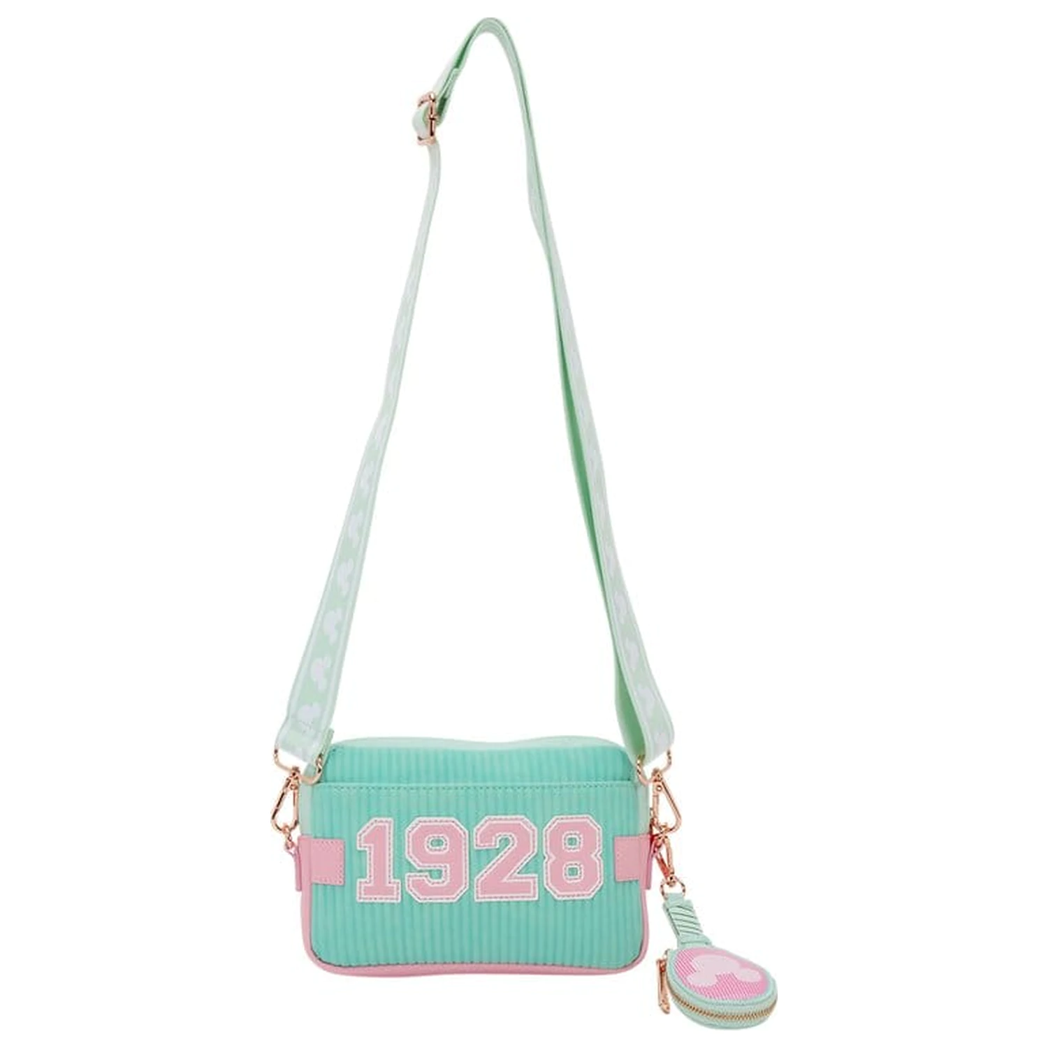 Disney by Loungefly Torba s jednim remenom s novčanikom za kovanice Mickey & Friends Tennis fotografija proizvoda