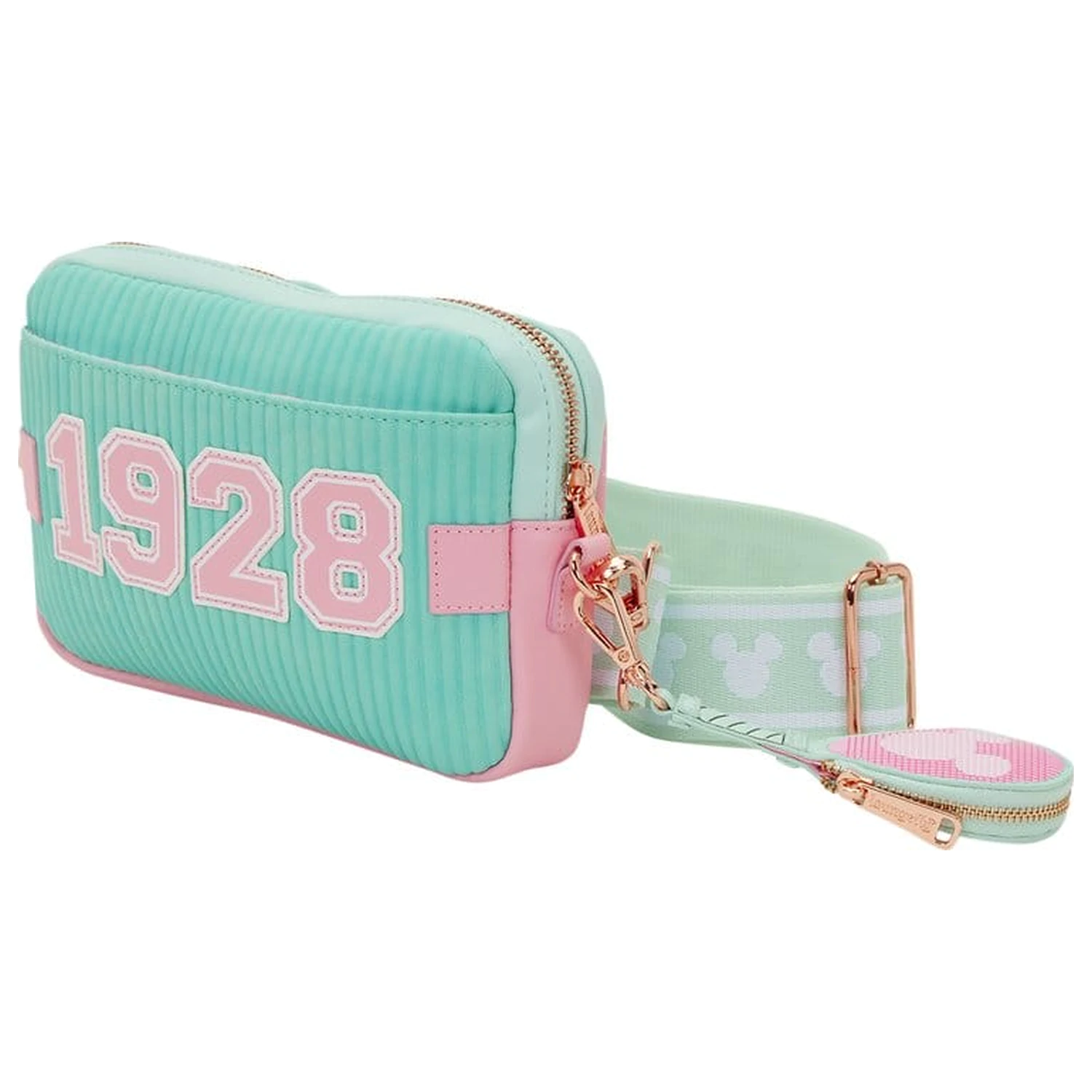 Disney by Loungefly Torba s jednim remenom s novčanikom za kovanice Mickey & Friends Tennis fotografija proizvoda