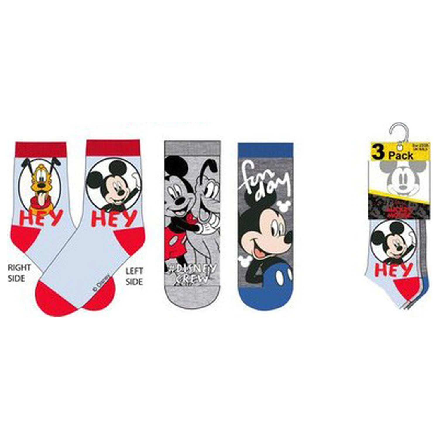 Disney Mickey Fun Day Dječje čarape 27/30 fotografija proizvoda