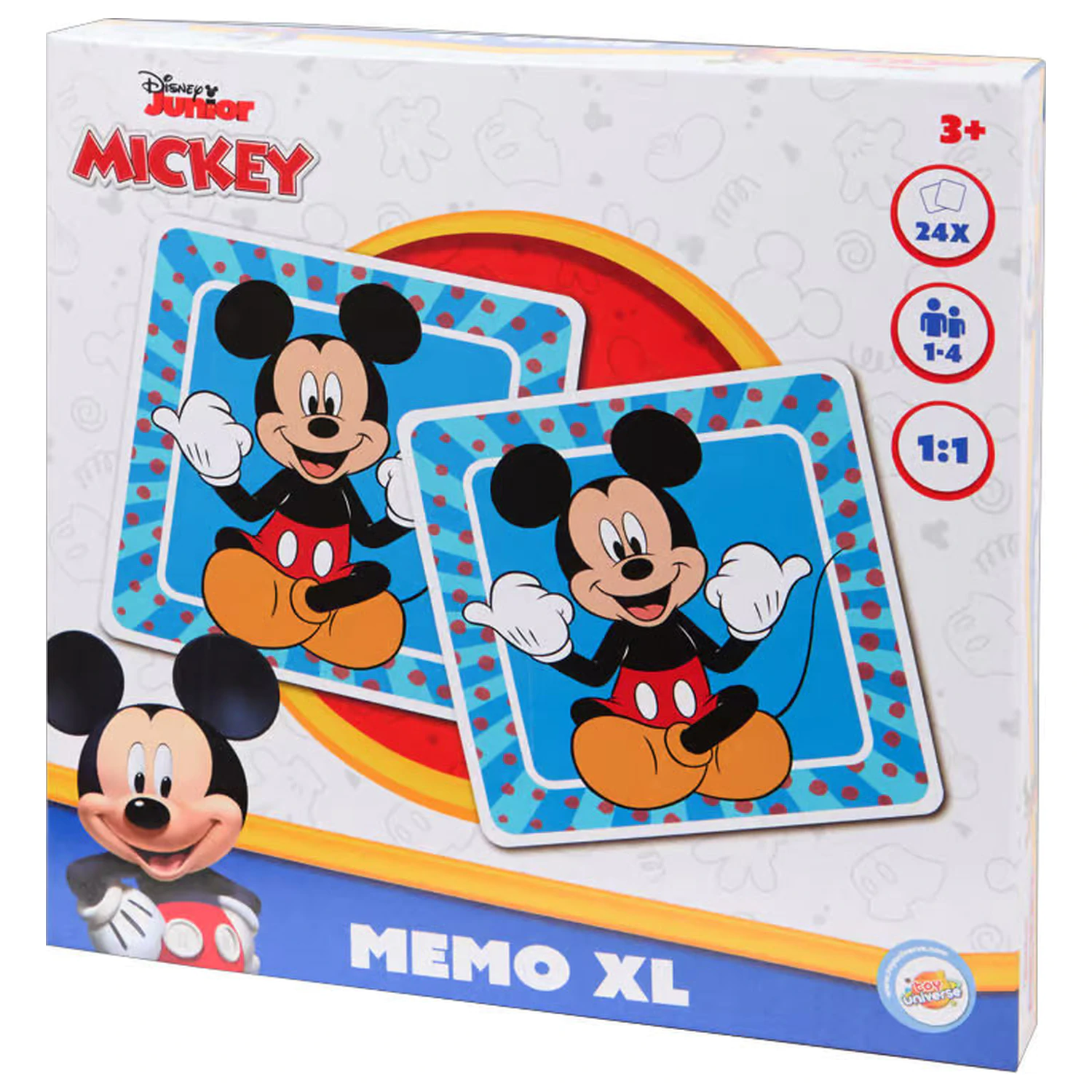 Disney Mickey Fun Memory Game XL 24 komada fotografija proizvoda