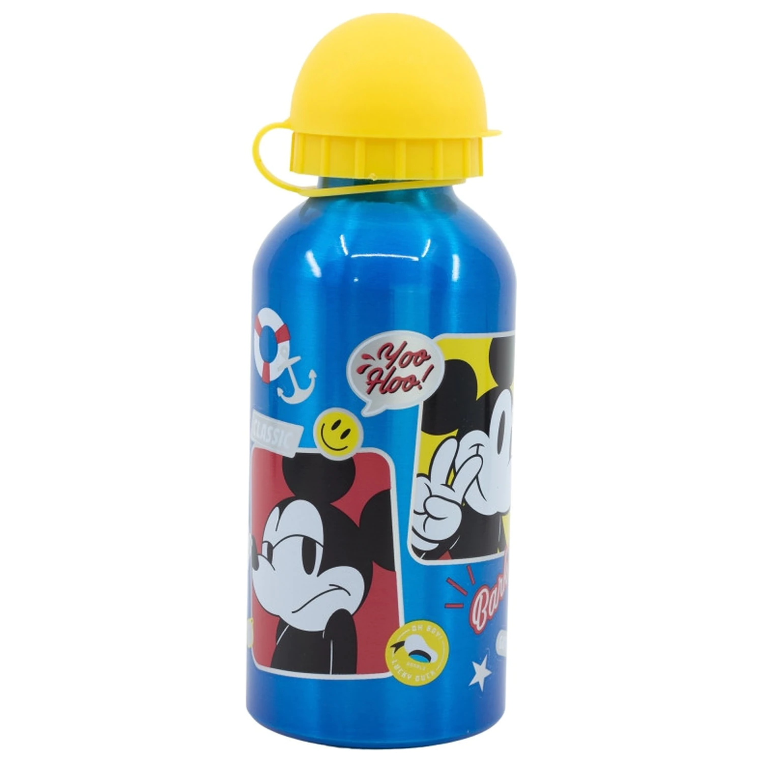 Disney Mickey Fun-Tastic aluminijska boca za vodu s čepom za piće 400 ml fotografija proizvoda