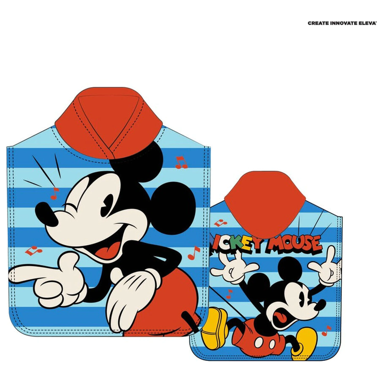 Disney Mickey mikropončo ručnik od mikrofibre fotografija proizvoda