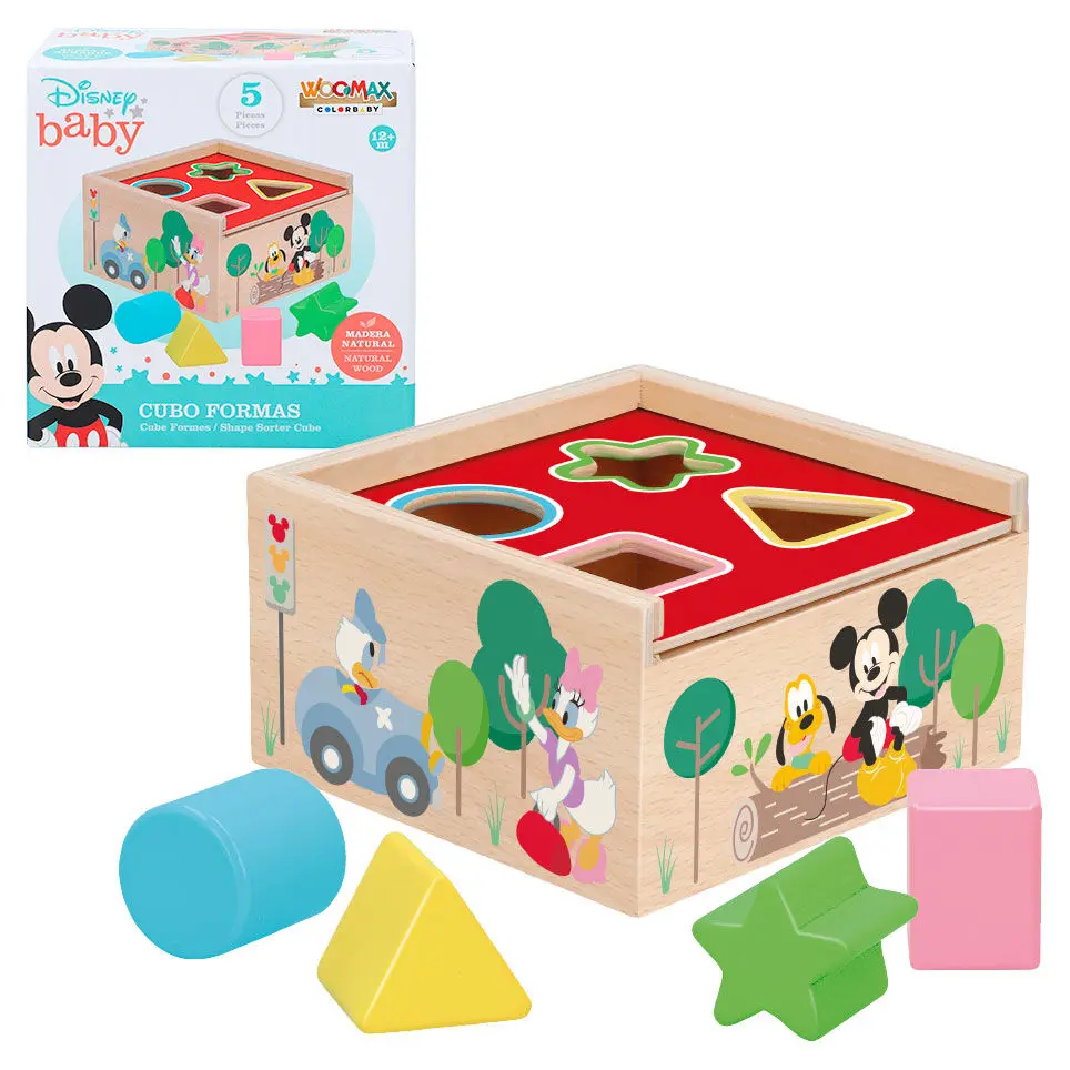 Disney Mickey Minnie drveni oblici kocke fotografija proizvoda