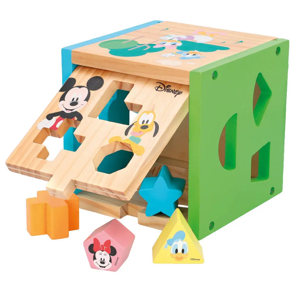 Disney Mickey Minnie drvene kocke oblici fotografija proizvoda