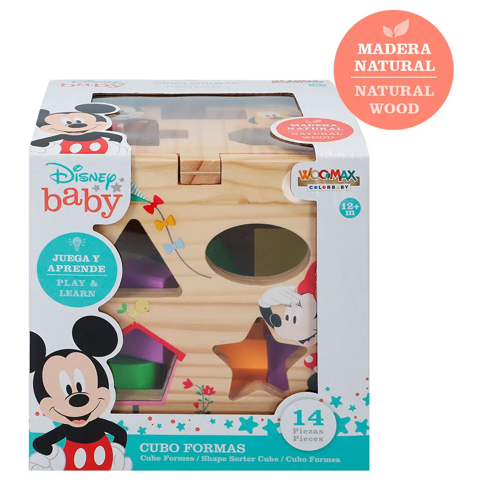 Disney Mickey Minnie drvene kocke oblici fotografija proizvoda