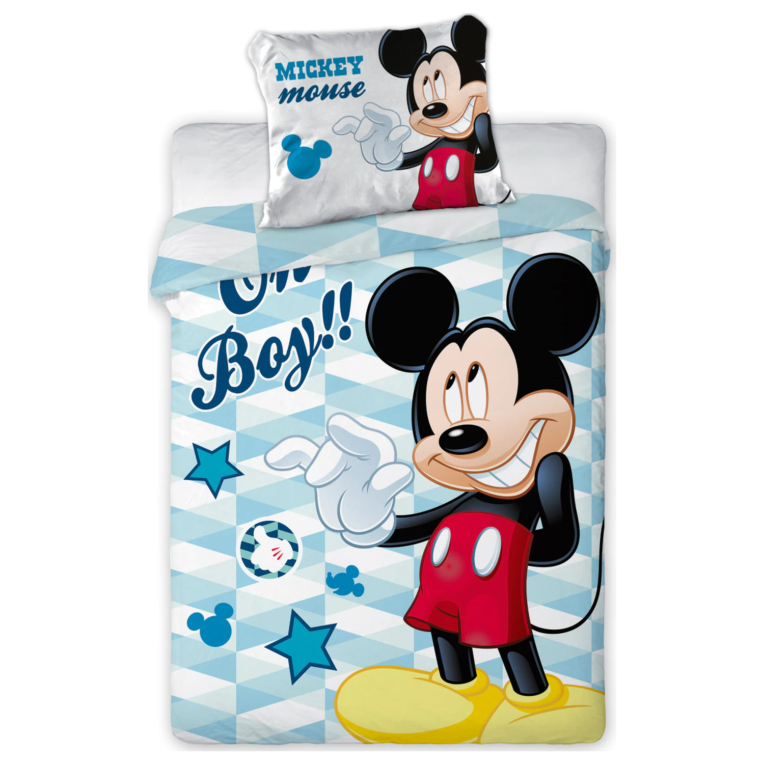 Disney Mickey Oh Boy Navlaka za poplun za malu djecu, predškolski uzrast fotografija proizvoda