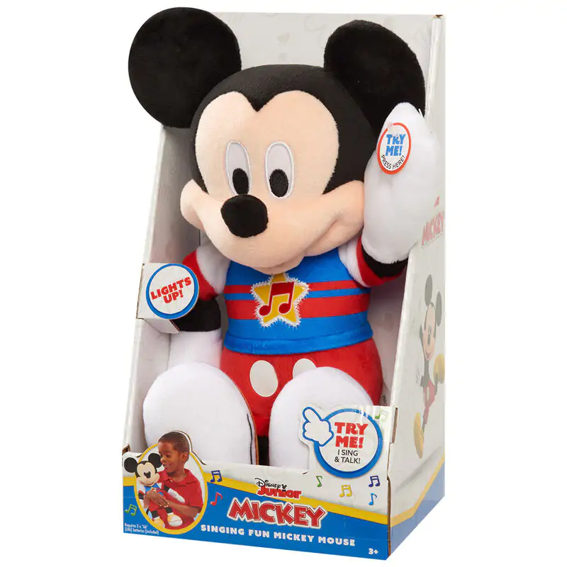 Disney Mickey plišana igračka sa zvukom 30 cm fotografija proizvoda