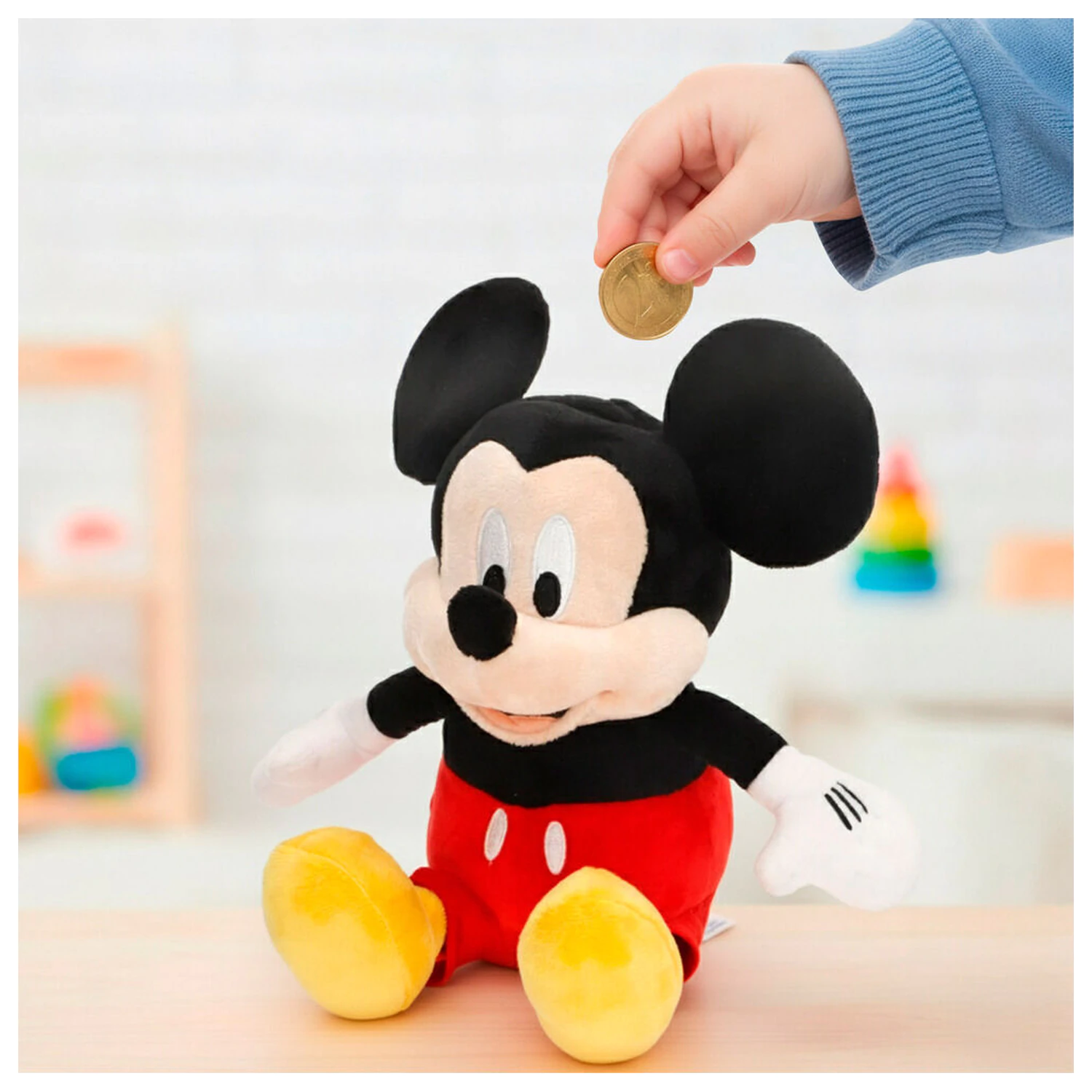 Disney Mickey štedna kasica plišana igračka 20cm fotografija proizvoda