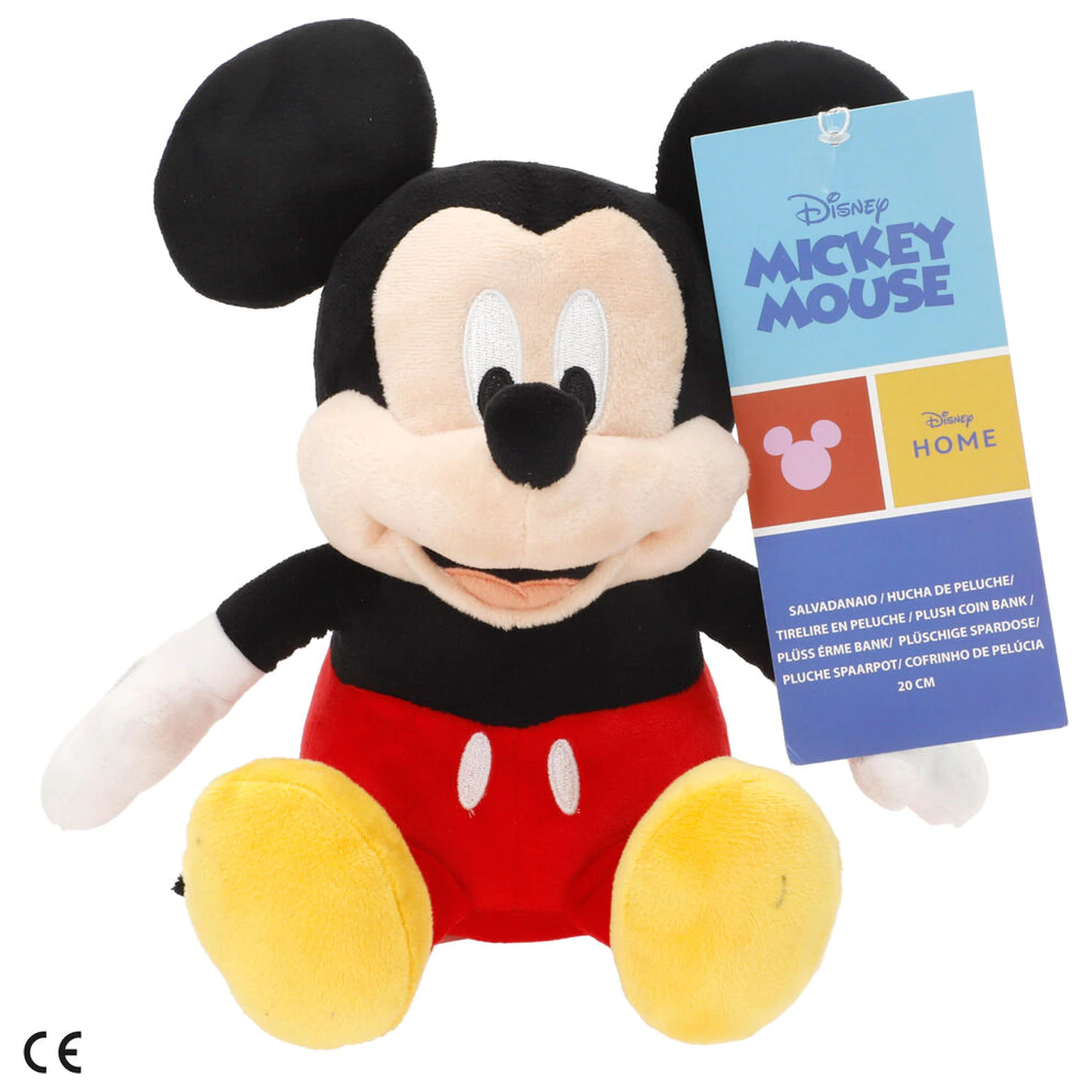 Disney Mickey štedna kasica plišana igračka 20cm fotografija proizvoda