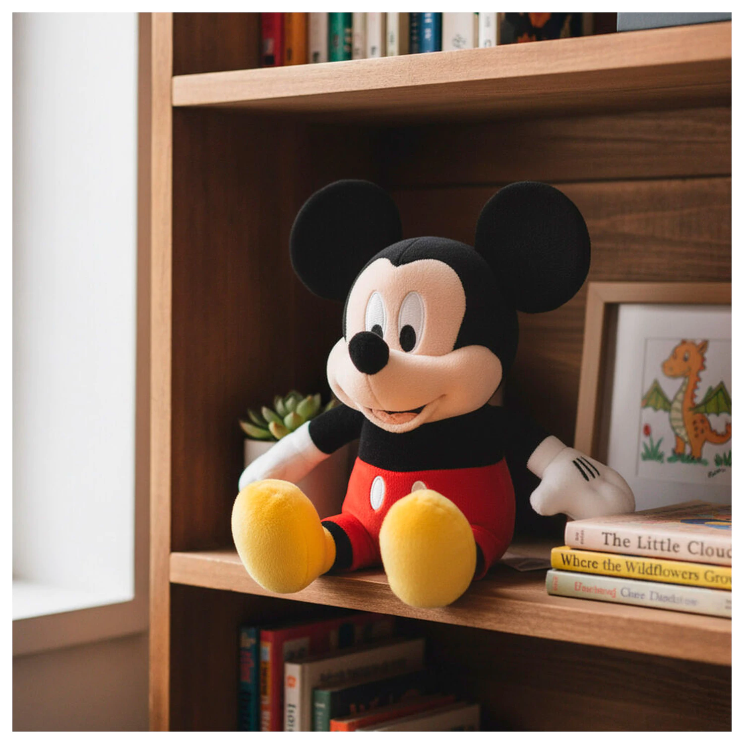 Disney Mickey štedna kasica plišana igračka 20cm fotografija proizvoda
