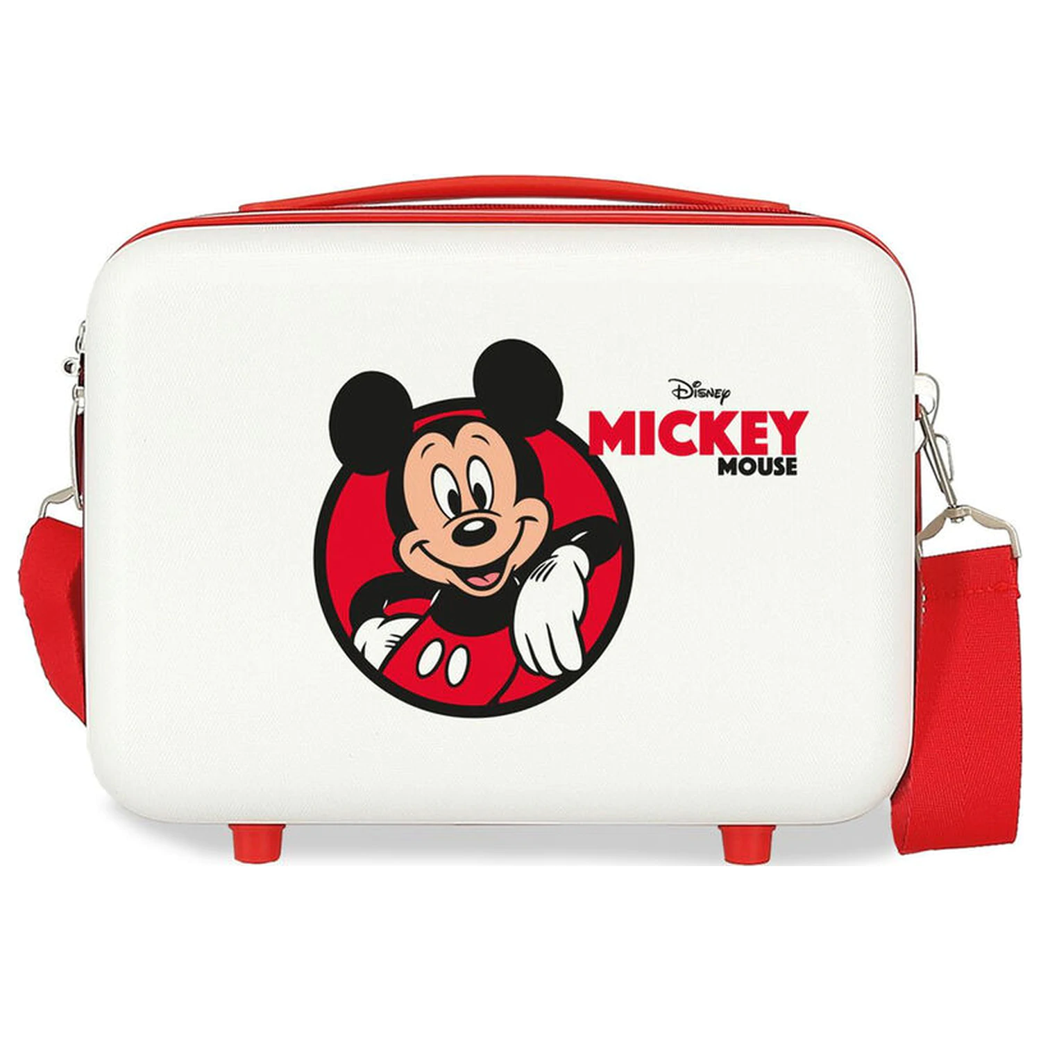 Disney Mickey Crveni ABS prilagodljivi kozmetički kovčeg 29cm fotografija proizvoda