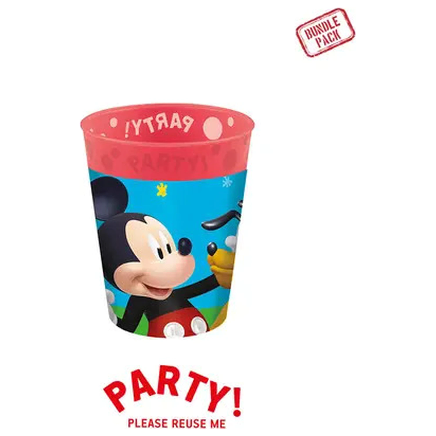 Disney Mickey Rock the House mikro premium plastični set šalica, 4 komada, 250 ml fotografija proizvoda