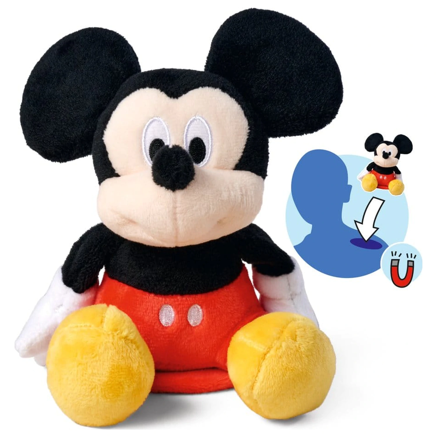 Disney plišana figura Mickey za rame 12 cm fotografija proizvoda