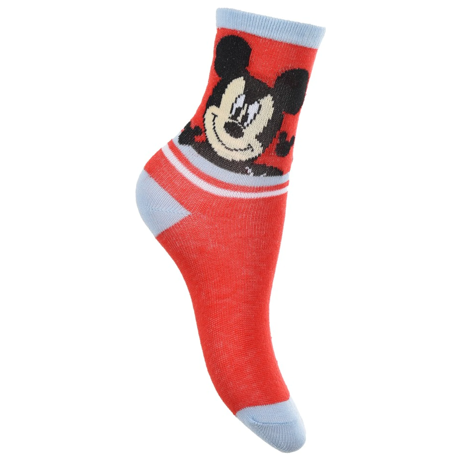 Disney Mickey Stride Red Dječje čarape 31/34 fotografija proizvoda