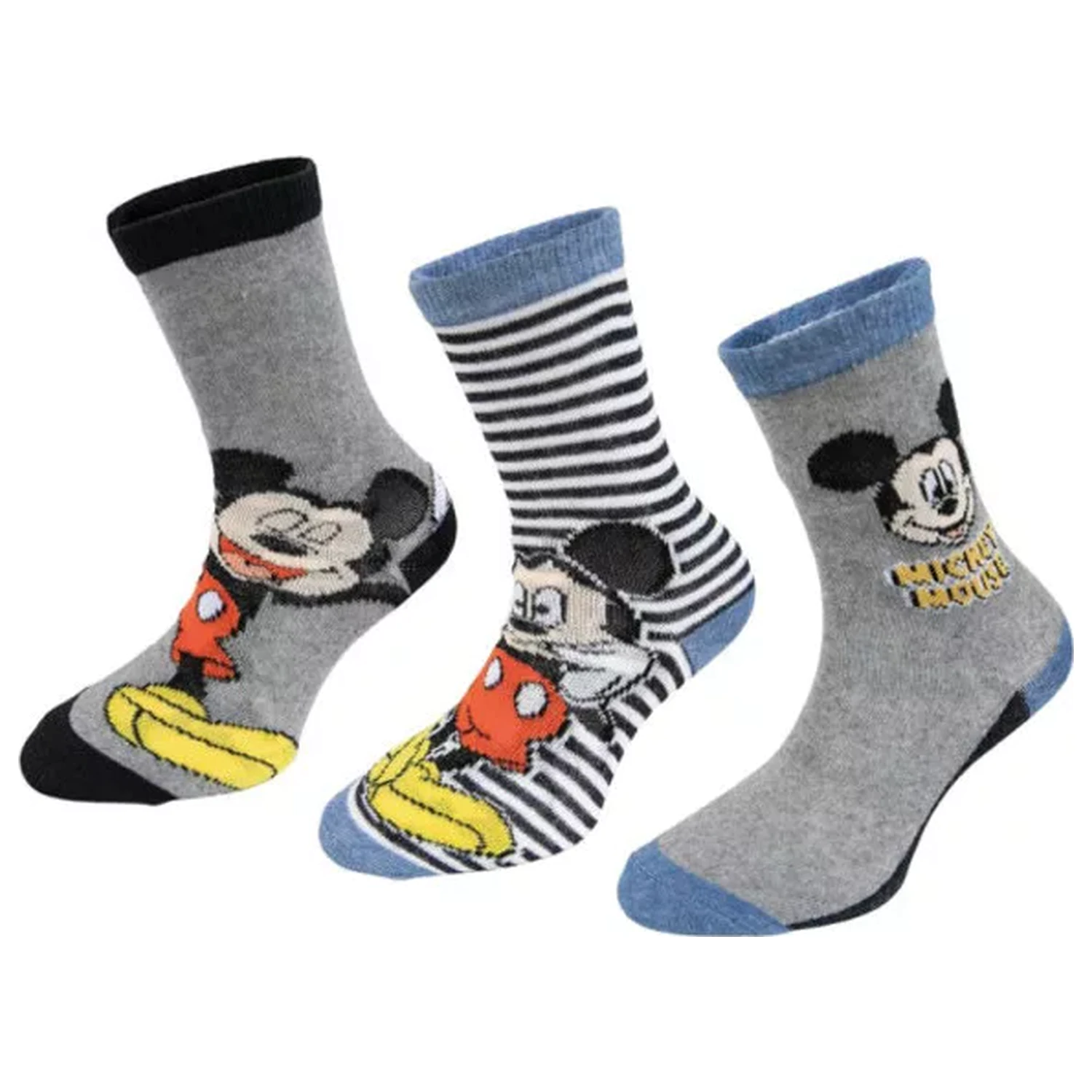 Disney Mickey Stripe dječje čarape 23/26 fotografija proizvoda