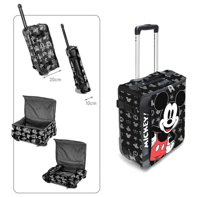 Disney Mickey Surprise sklopivi trolley kofer 55cm fotografija proizvoda