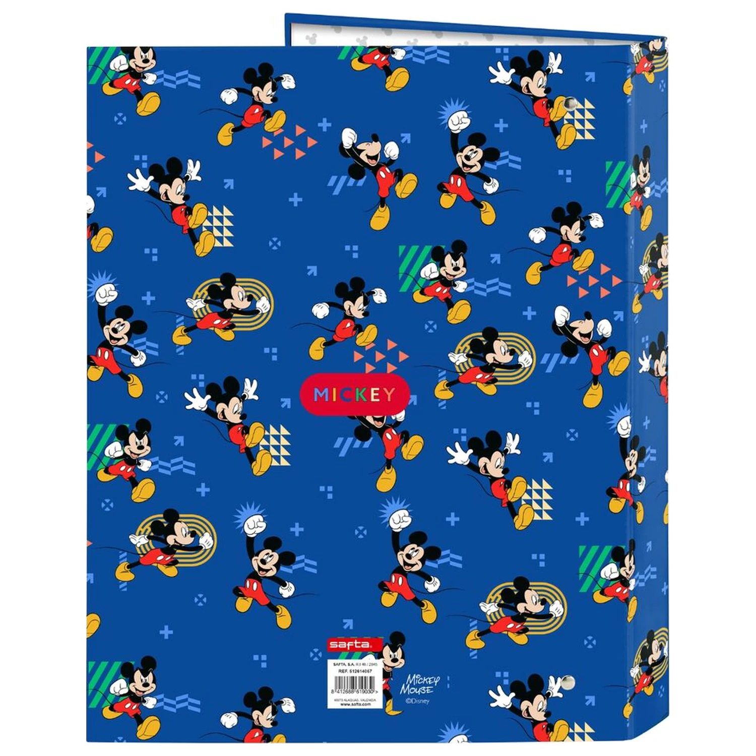 Disney Mickey Today A4 kartonski registrator s 4 prstena fotografija proizvoda