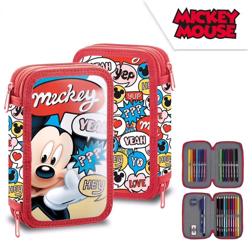 Disney Mickey Mouse puna dvokatna pernica fotografija proizvoda