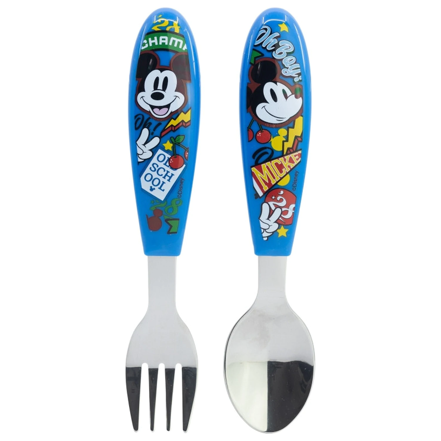 Disney Mickey True Champions Metal Ergo set pribora za jelo - 2 komada fotografija proizvoda