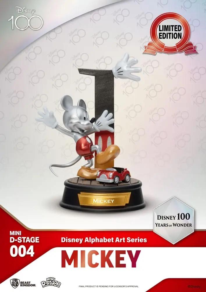 Disney mini diorama pozornica kipići paket od 6, 100 Years of Wonder-Disney Alphabet Art 10 cm fotografija proizvoda