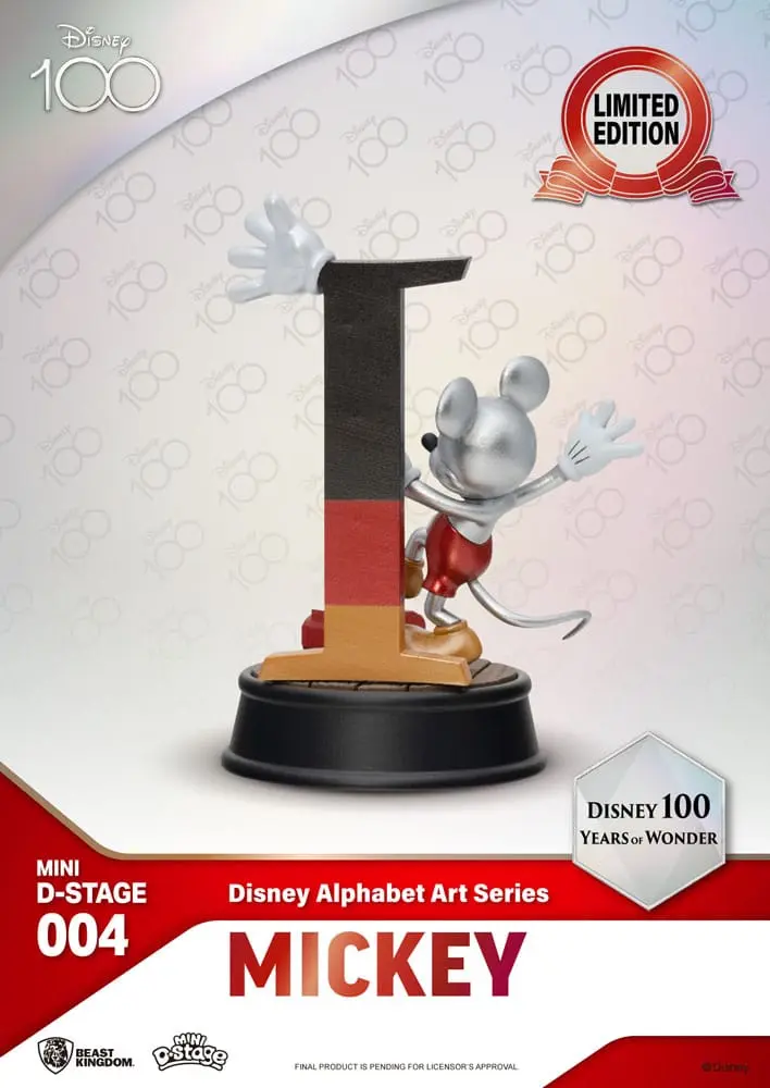 Disney mini diorama pozornica kipići paket od 6, 100 Years of Wonder-Disney Alphabet Art 10 cm fotografija proizvoda