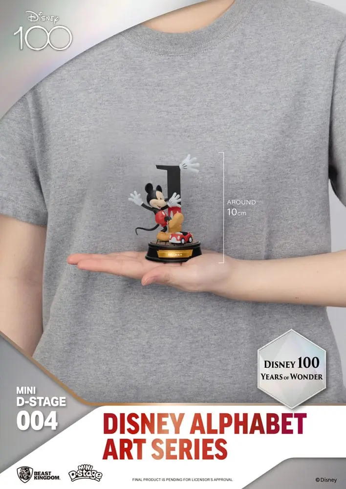 Disney mini diorama pozornica kipići paket od 6, 100 Years of Wonder-Disney Alphabet Art 10 cm fotografija proizvoda