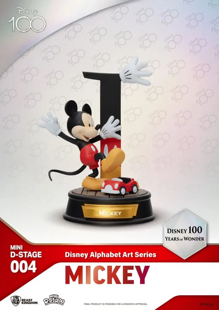 Disney mini diorama pozornica kipići paket od 6, 100 Years of Wonder-Disney Alphabet Art 10 cm fotografija proizvoda