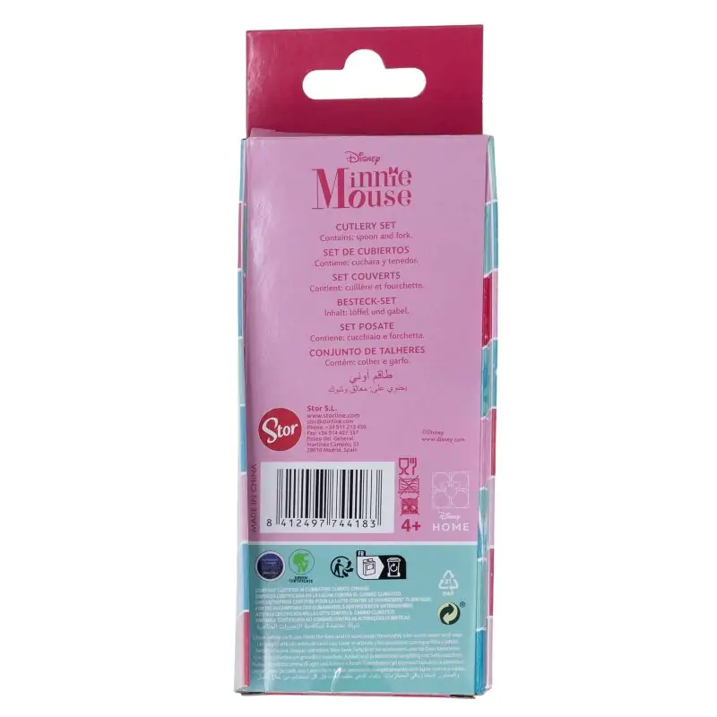Disney Minnie Set 2 metalni pribor za jelo fotografija proizvoda