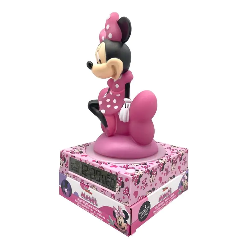 Disney Minnie 3D lampa sa budilicom fotografija proizvoda