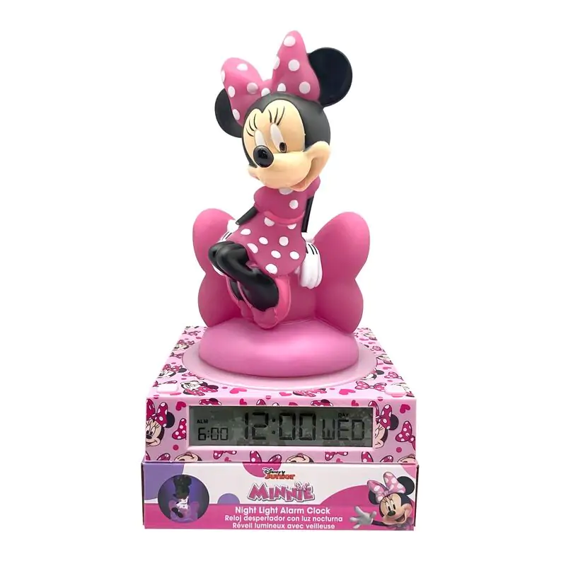 Disney Minnie 3D lampa sa budilicom fotografija proizvoda