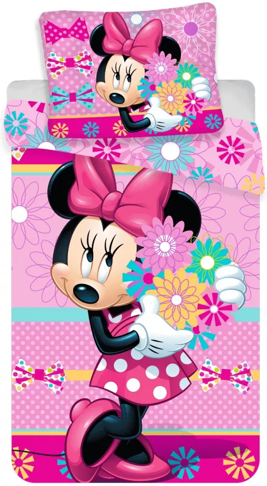 Disney Minnie Komplet navlake za poplun 140x200cm, 70x90 cm fotografija proizvoda
