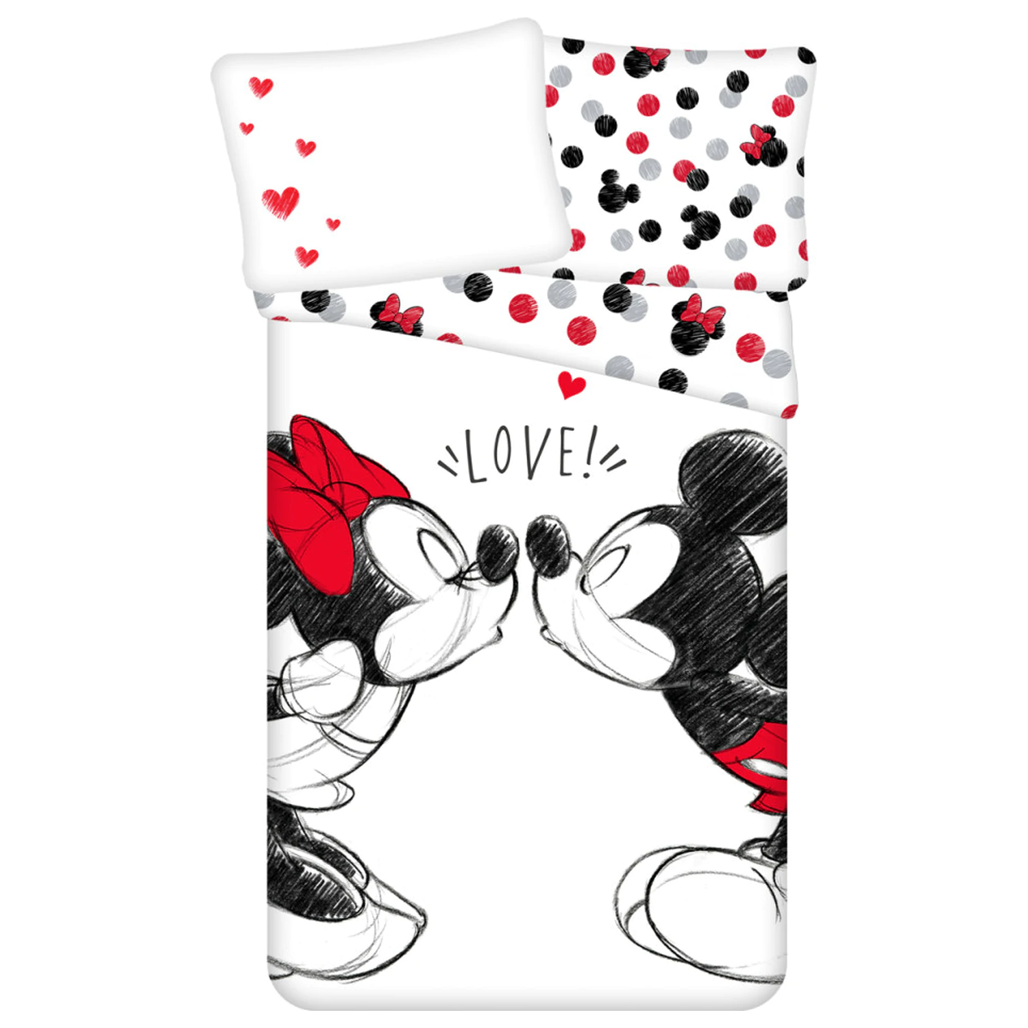 Disney Minnie i Mickey navlaka za poplun fotografija proizvoda