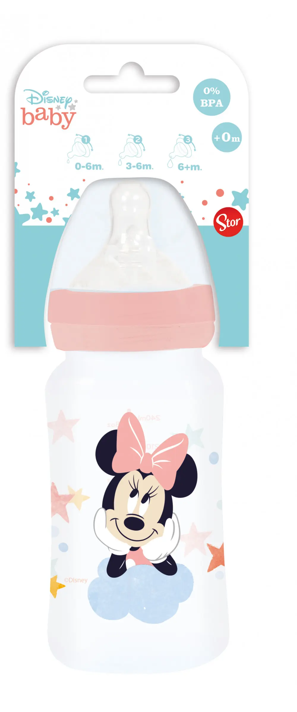 Disney Minnie Baby Bočica za hranjenje 2,4 dl fotografija proizvoda