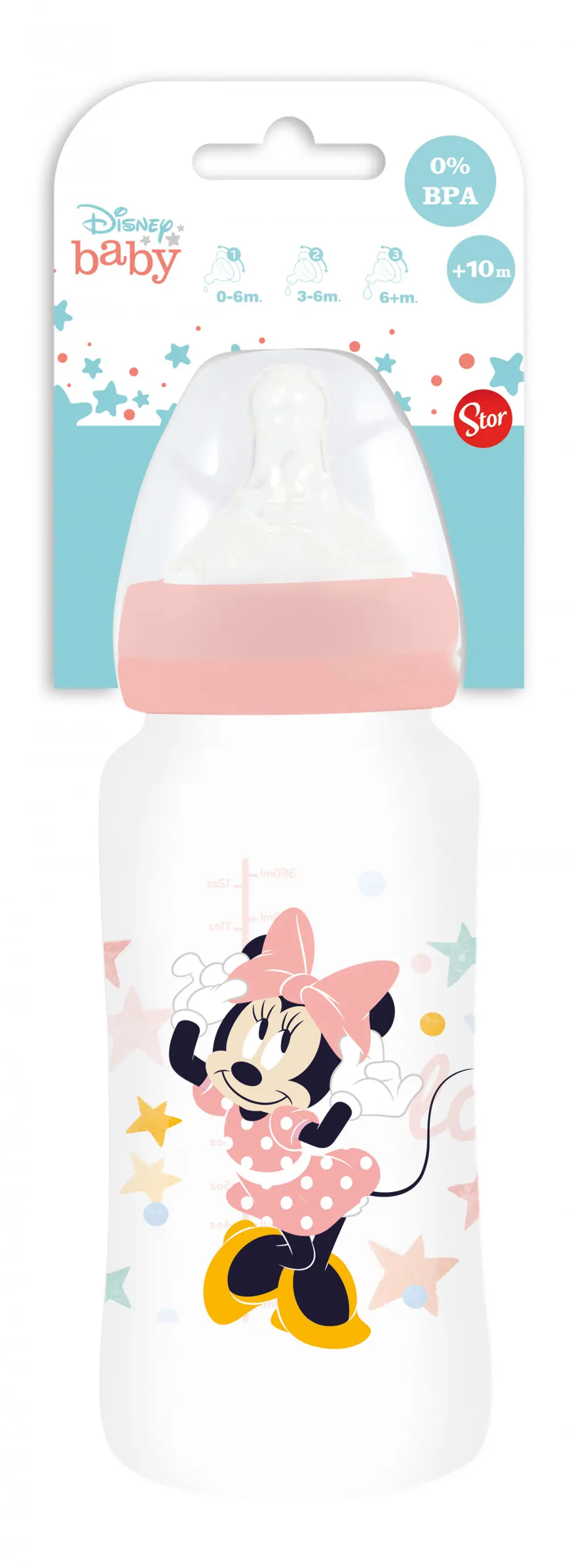 Disney Minnie Mouse lutka Bočica za bebe 3,6 dl fotografija proizvoda