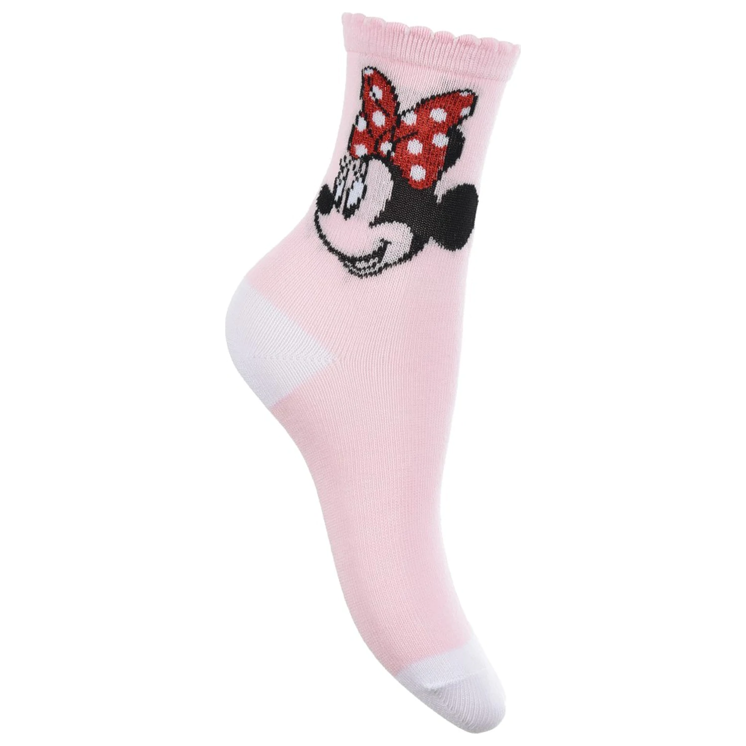 Disney Minnie Mouse Bow Pink dječje čarape 31/34 fotografija proizvoda