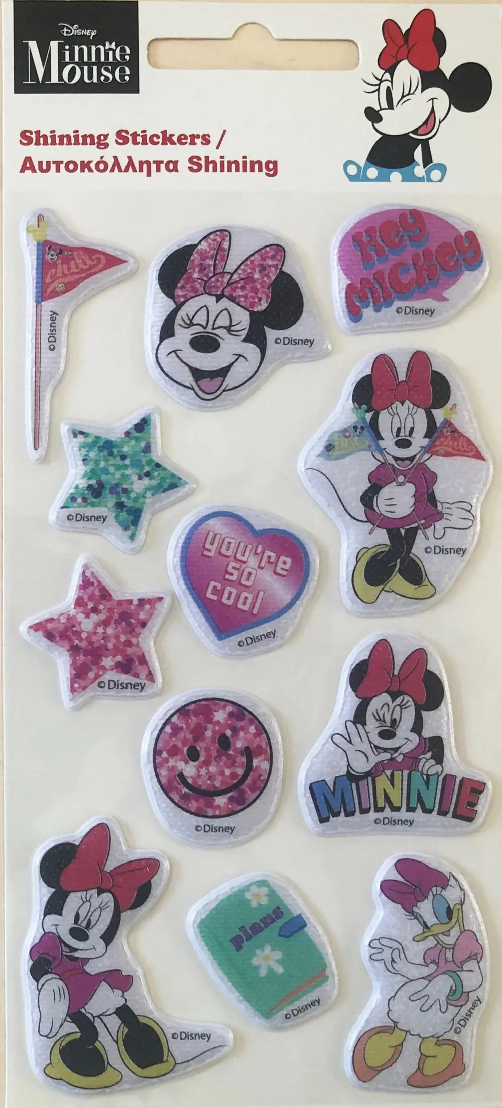 Disney Minnie pjenušavi pufnasti set pjenastih naljepnica fotografija proizvoda