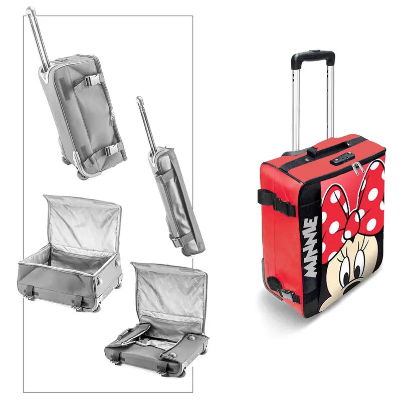 Disney Minnie Curious sklopivi trolley kovčeg 55 cm fotografija proizvoda