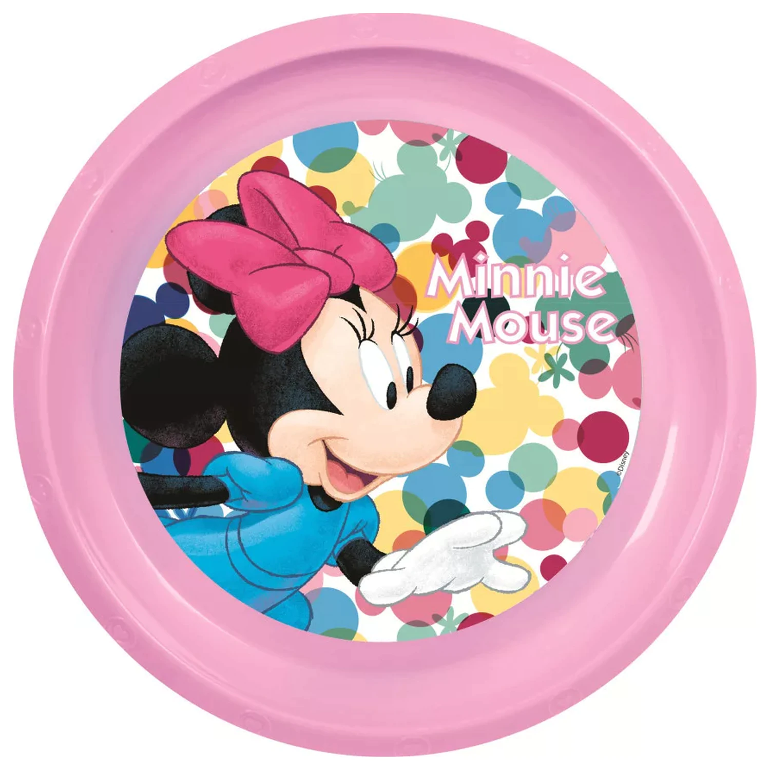 Disney Minnie Feel Good plastični plitki tanjur fotografija proizvoda