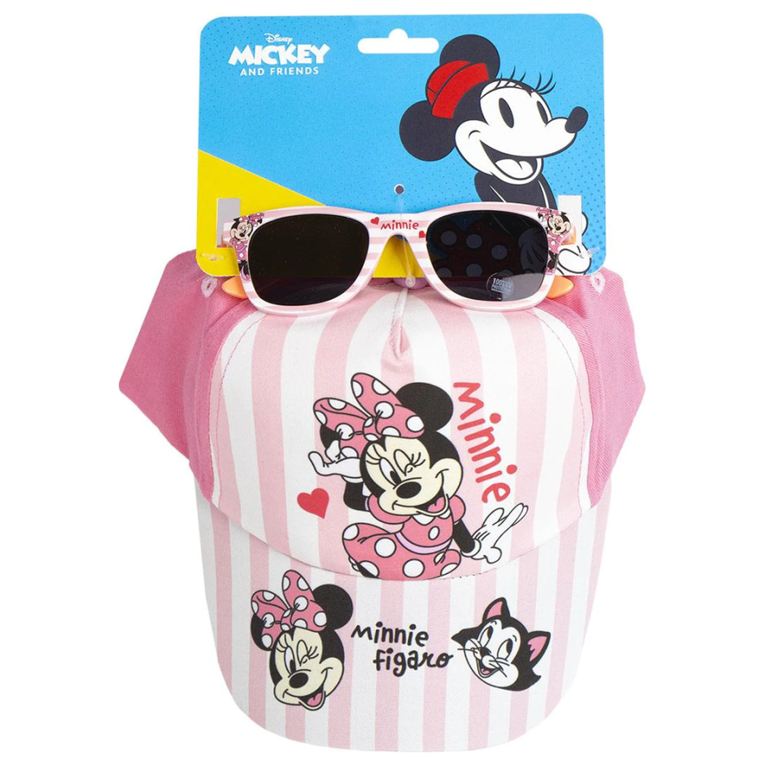 Disney Minnie Mouse Figaro Set sunčanih naočala i bejzbolske kape fotografija proizvoda