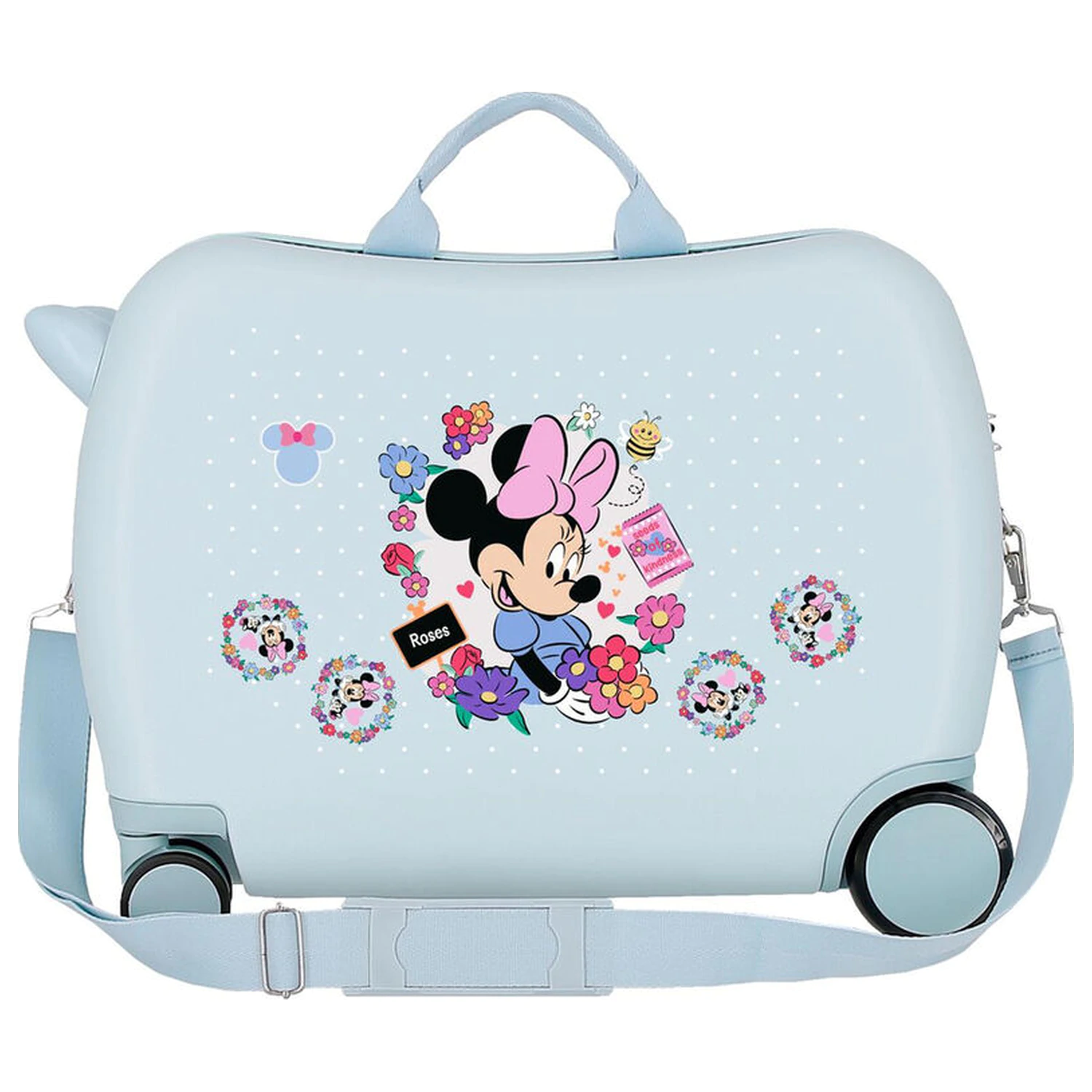 Disney Minnie Flowers ABS putni kovčeg na kotače 50 cm fotografija proizvoda