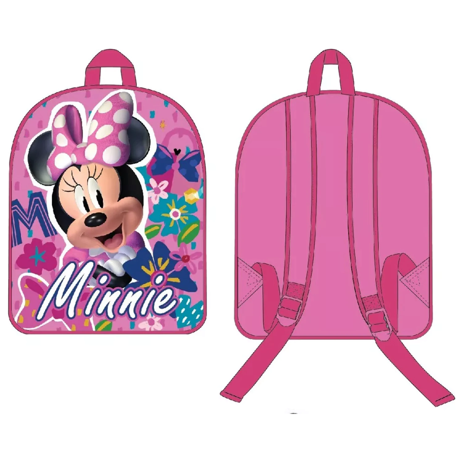 Disney Minnie Flowers ruksak, torba 30 cm fotografija proizvoda