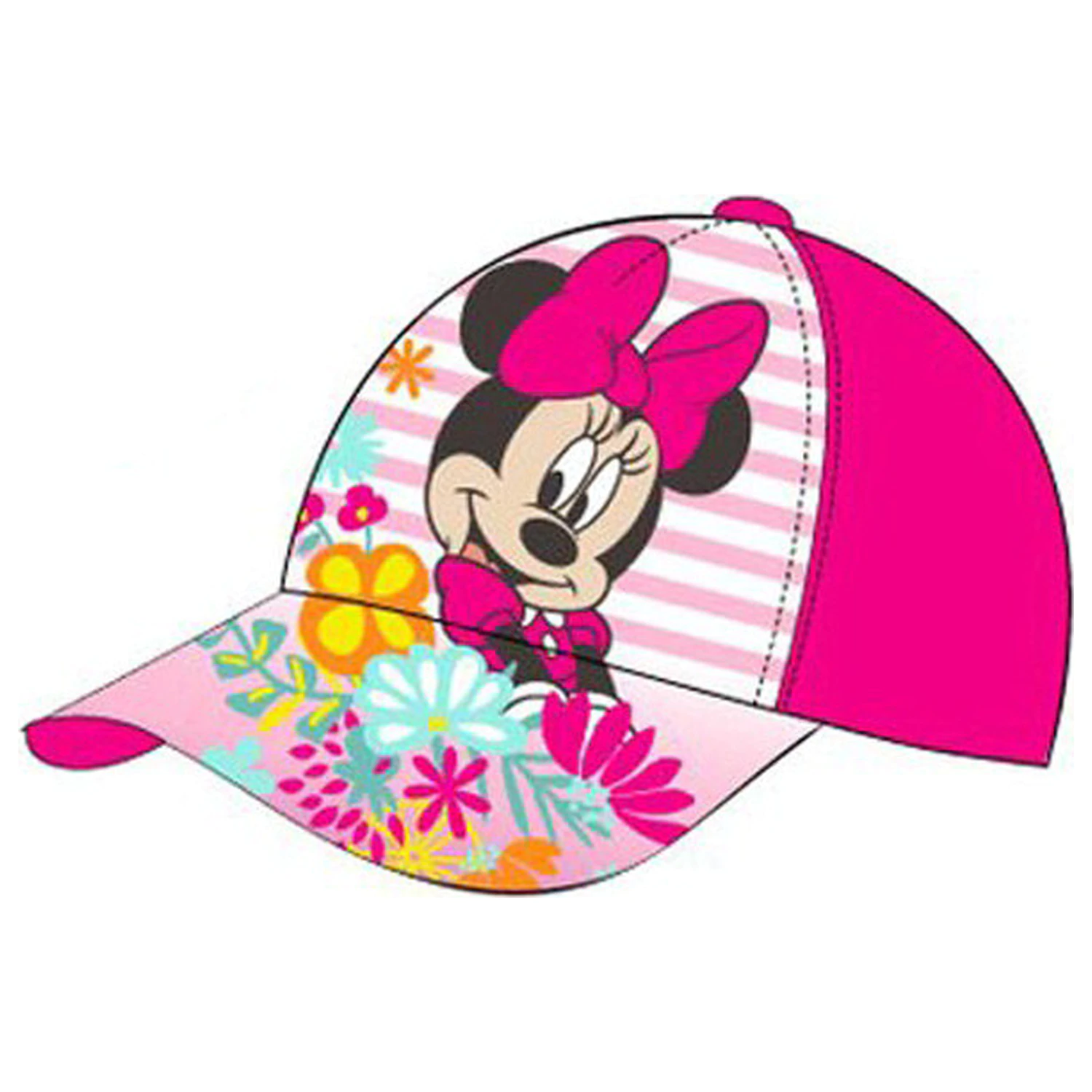 Disney Minnie Flowers Pink bejzbol kapa za bebe 50 cm fotografija proizvoda