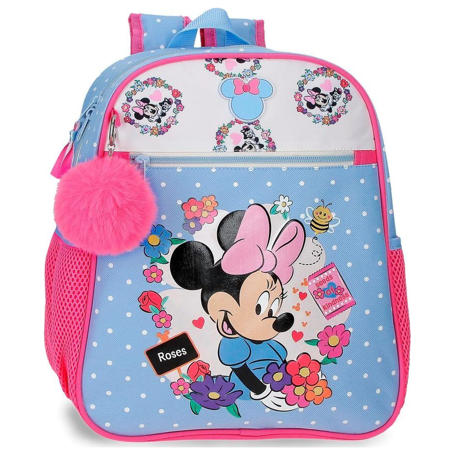 Disney Minnie Flowers prilagodljivi ruksak 33 cm fotografija proizvoda