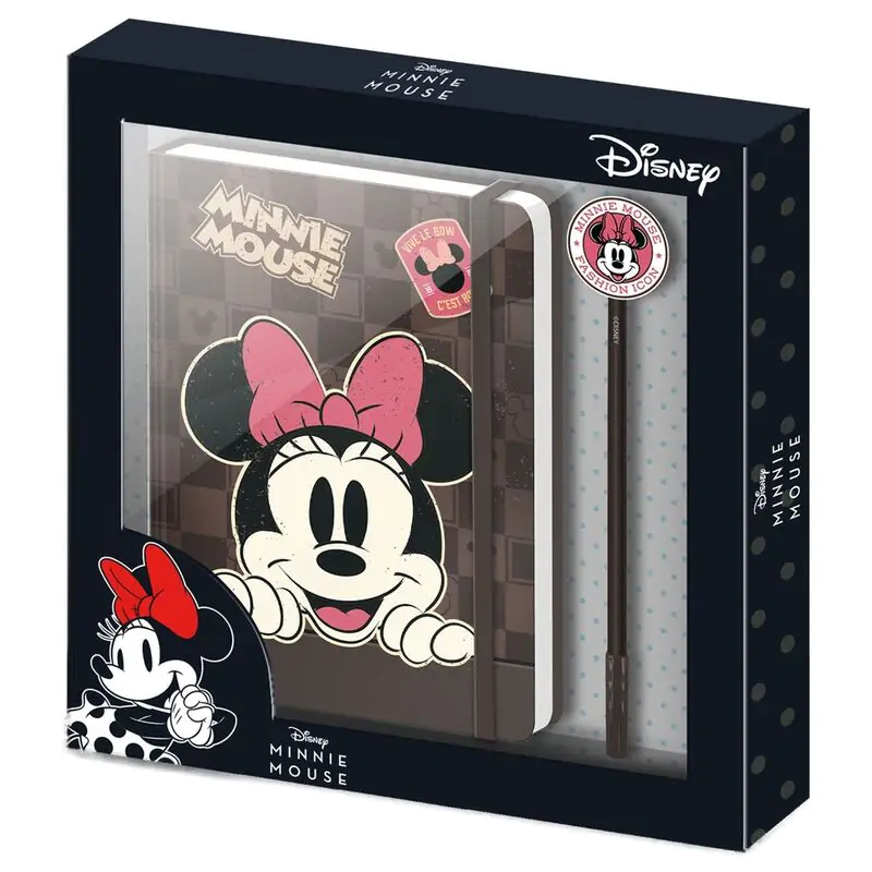 Disney Minnie dnevnik + set kemijske olovke fotografija proizvoda