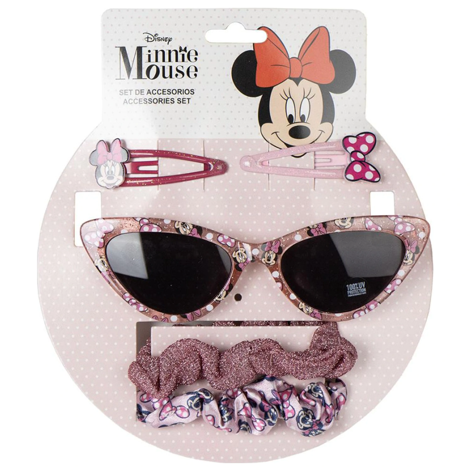 Disney Minnie Svjetlucave Sunčane naočale i Set Dodataka za Kosu fotografija proizvoda
