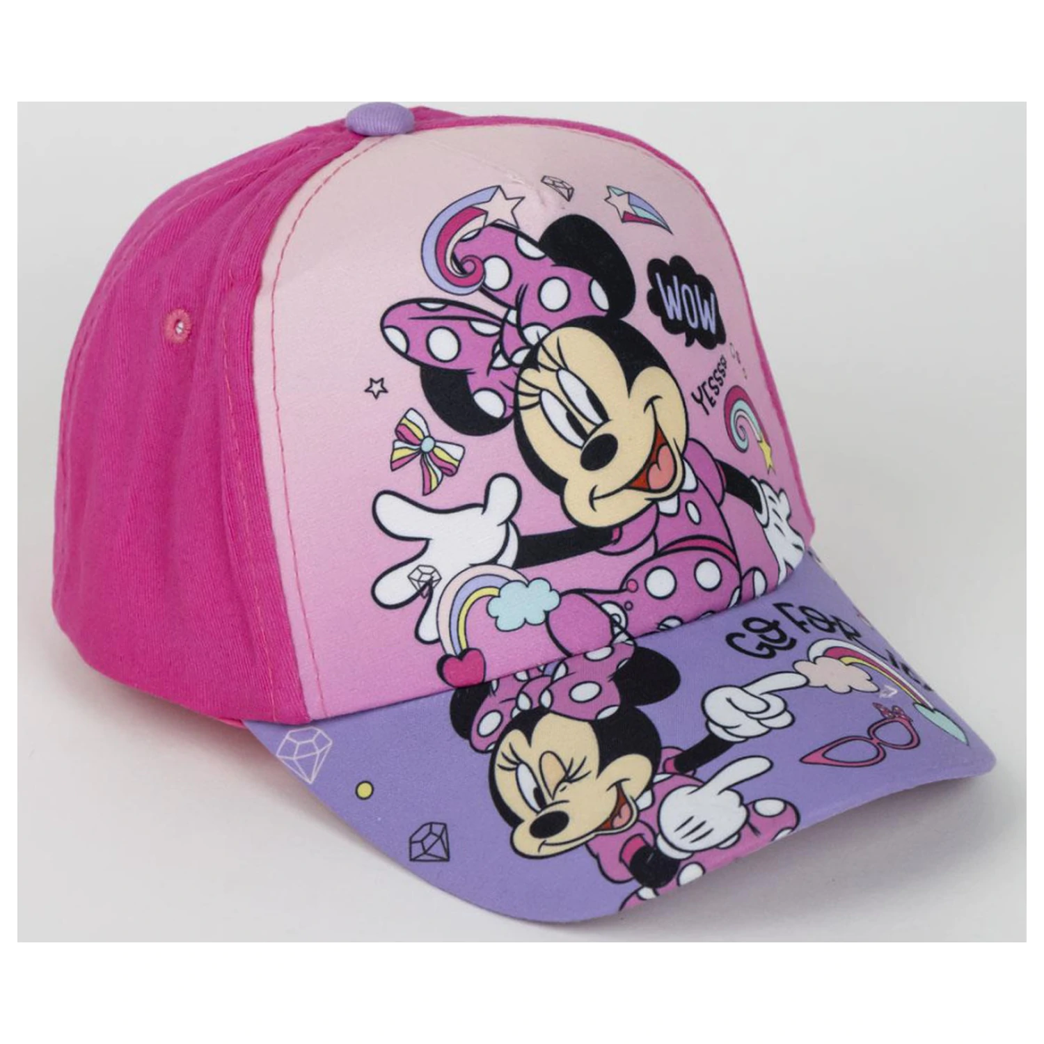 Disney Minnie Go For It set sunčanih naočala i bejzbol kape fotografija proizvoda