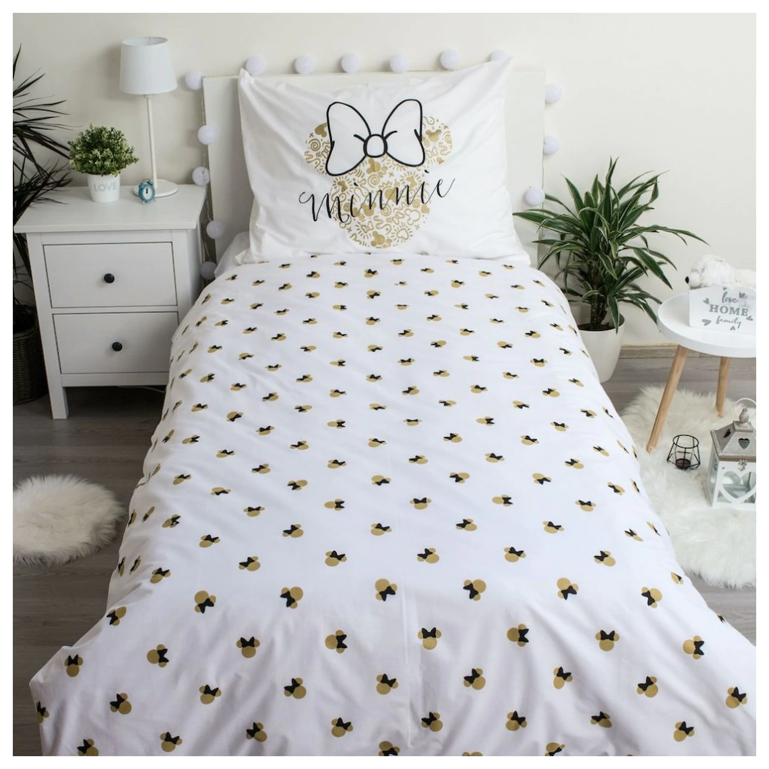 Disney Minnie Gold navlaka za poplun fotografija proizvoda