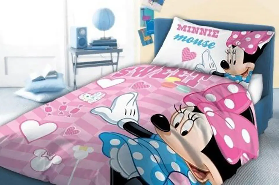 Disney Minnie Dječja navlaka za poplun 100x135cm, 40x60cm fotografija proizvoda