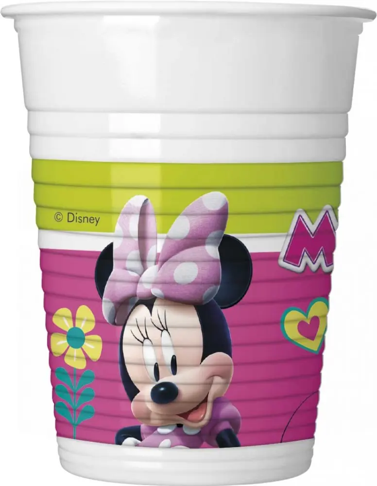 Disney Minnie Happy Helpers plastična čaša 8 komada 200 ml fotografija proizvoda
